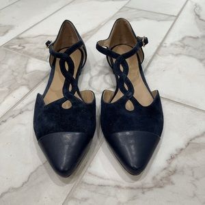 Sole society navy flats size 7